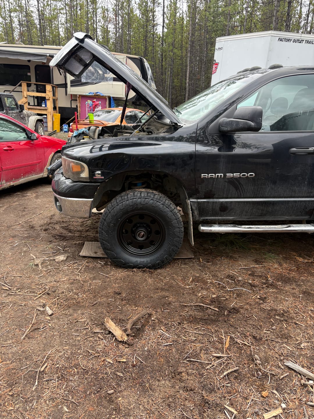 Customer photo review of 2003-2013 Cummins Upper & Lower Ball Joint Package (0313BJPACK)
