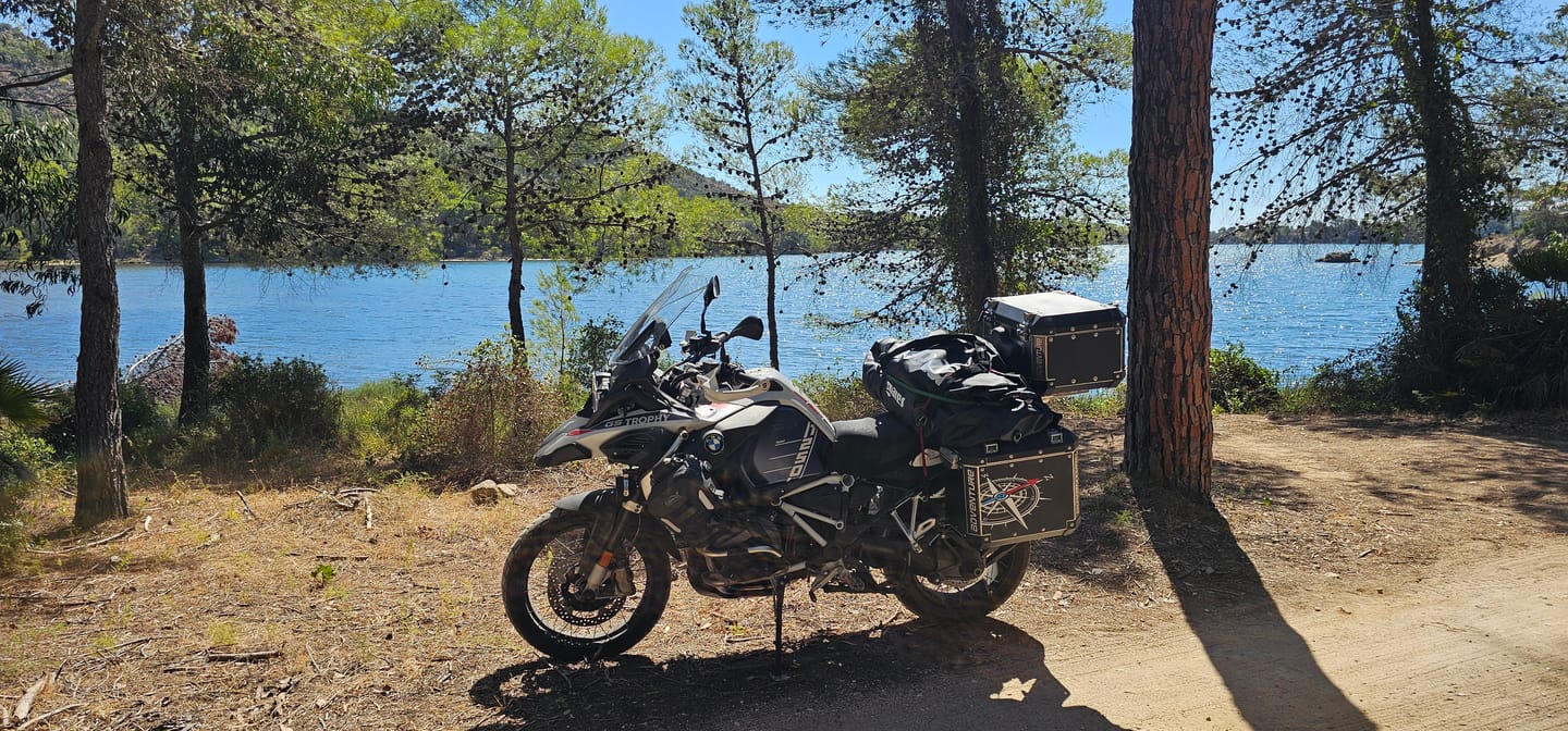 Customer photo review of Alps Inflatable Crash Bar Bag | 300KG Passive Protection | IPX7 Waterproof