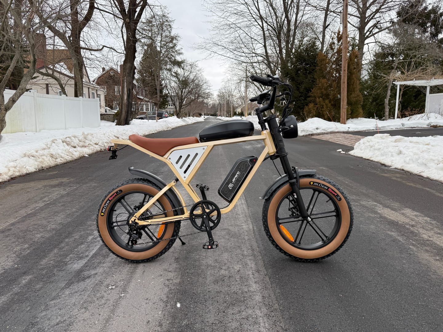 Customer photo review of JANSNO X70 Dual Battery Electric Bike