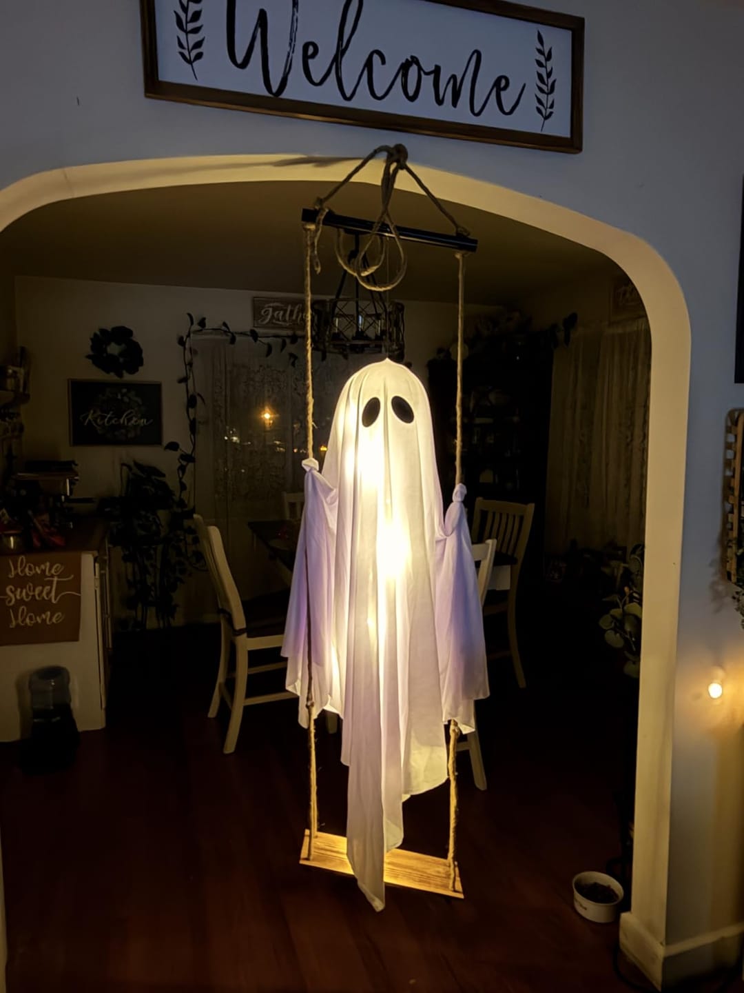 Customer photo review of ROXEIN™ GlowSwing Ghost