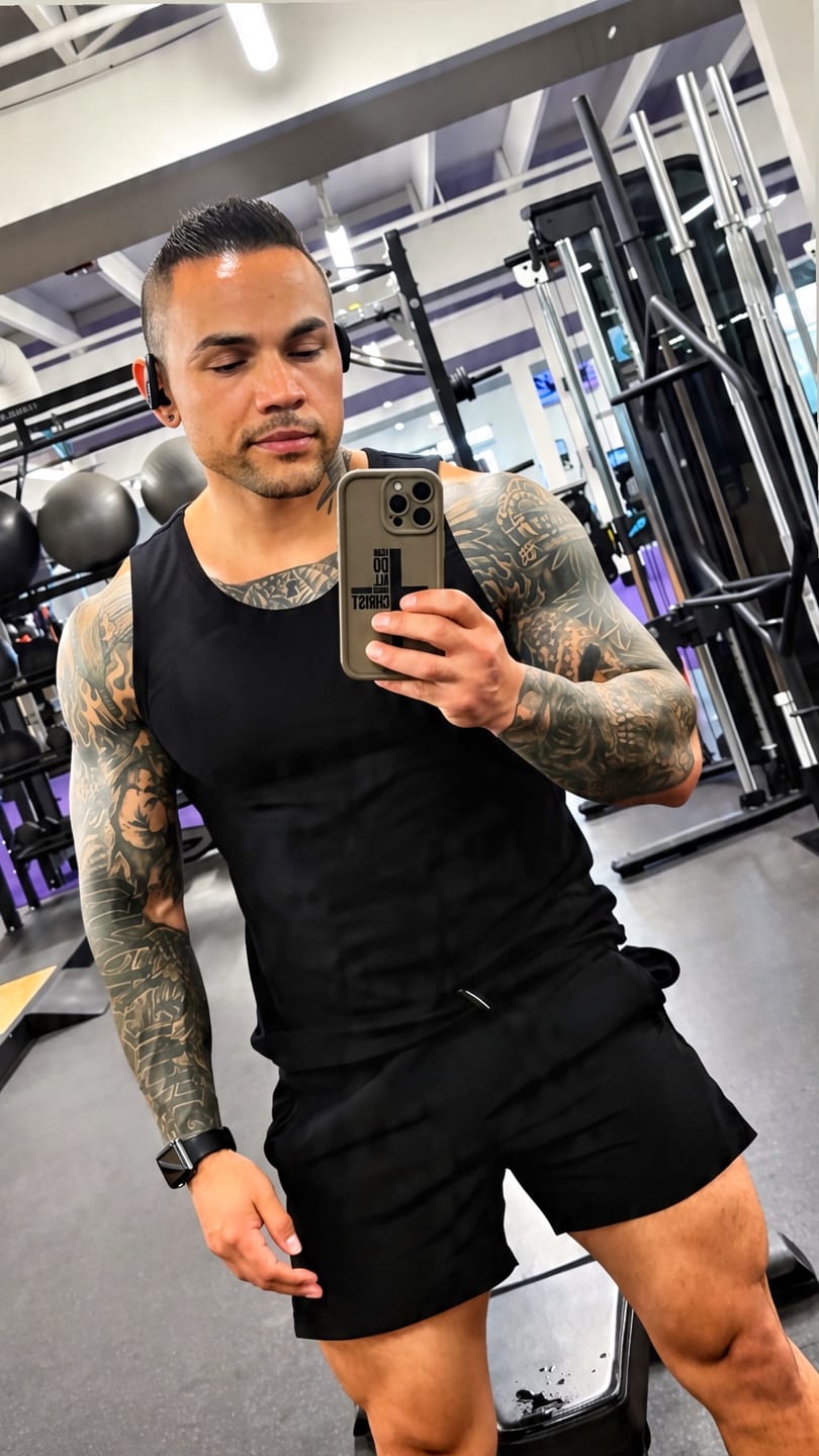 Customer photo review of 101 Bodybuilding Short Shorts