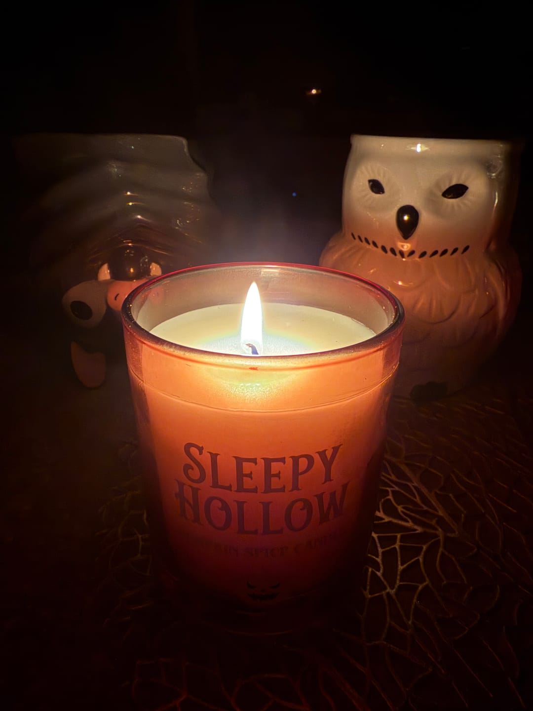 Customer photo review of Sleepy Hallow Duftkerze – Cozy Kerze im Glas mit Kürbisgewürz Geruch