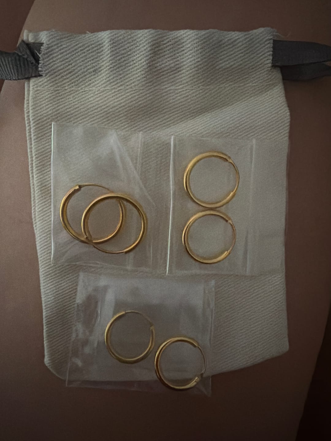 Customer photo review of Pendientes Glorietas Plata
