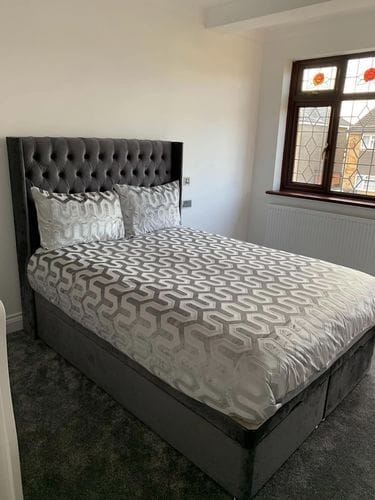 Customer photo review of Wallace Premiere Divan Ottoman Storage Bed