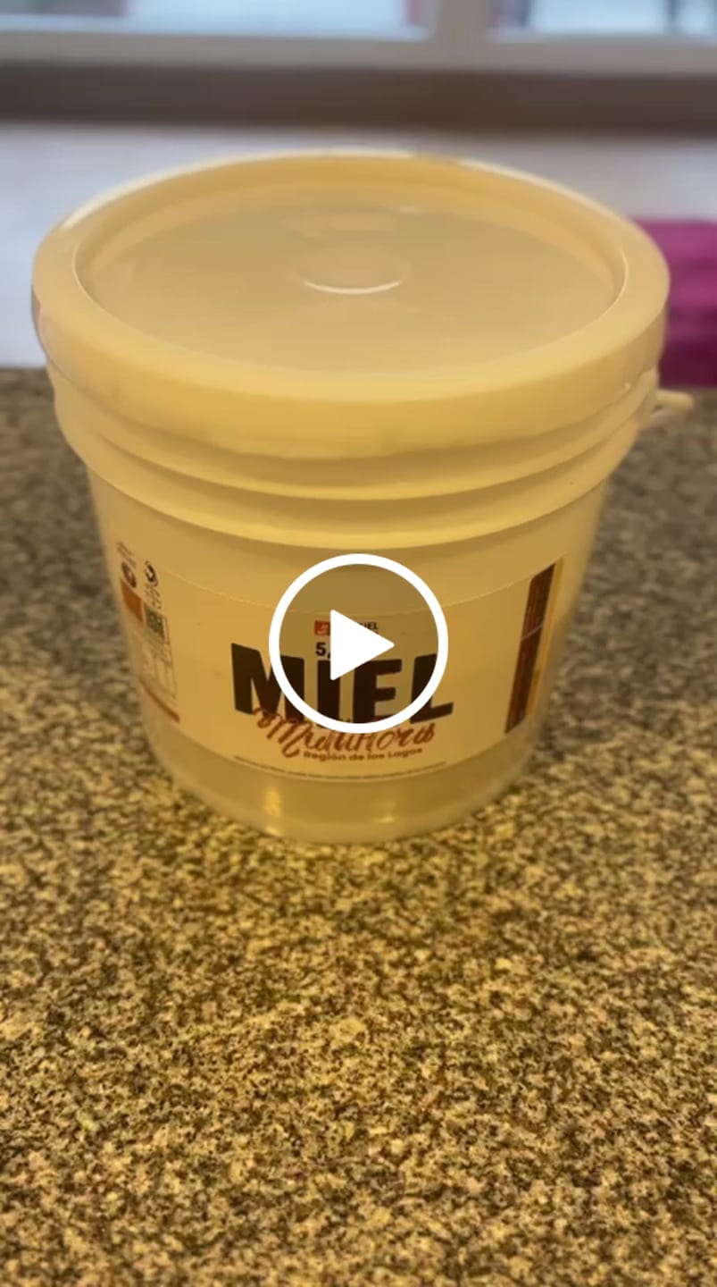 Customer video review of Balde Miel Multiflora de La Región de Los Lagos 5,6 kilos