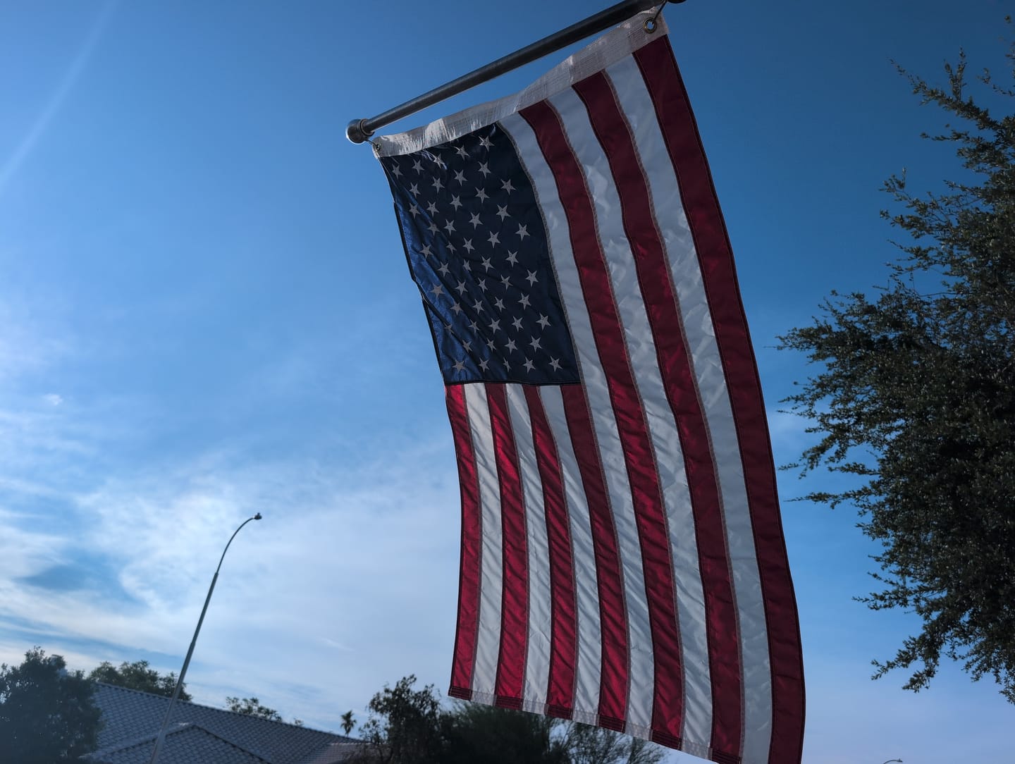 Customer photo review of 3' x 5' American Flag