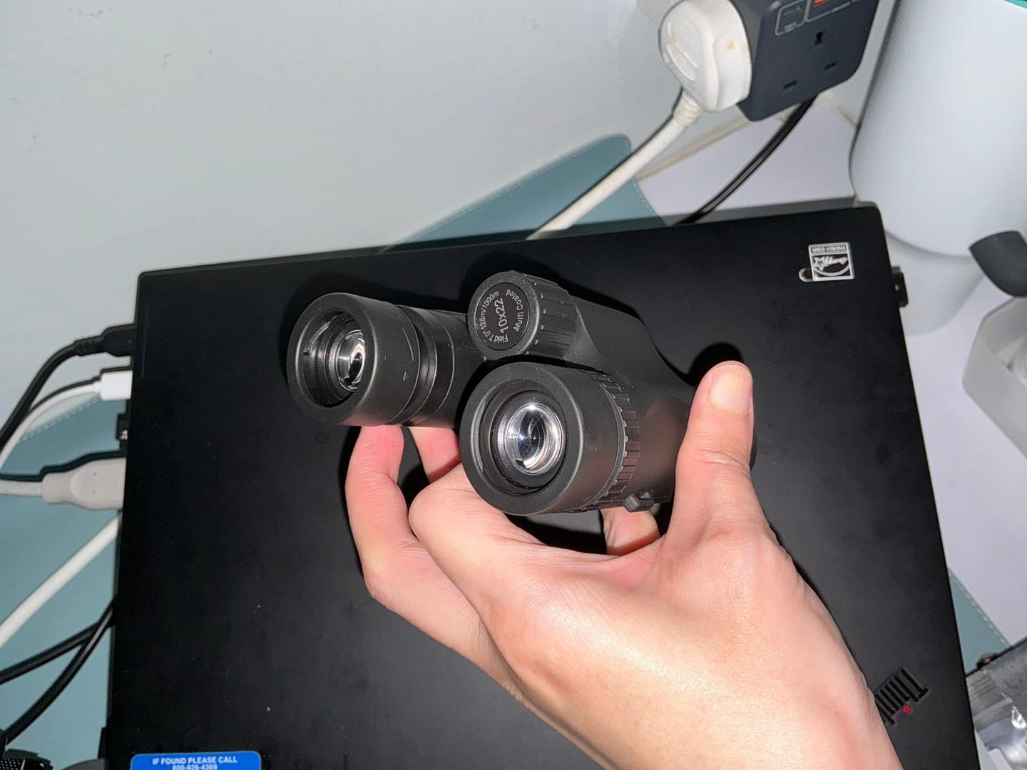 Customer photo review of 10x22 BAK7 Prism Binoculars