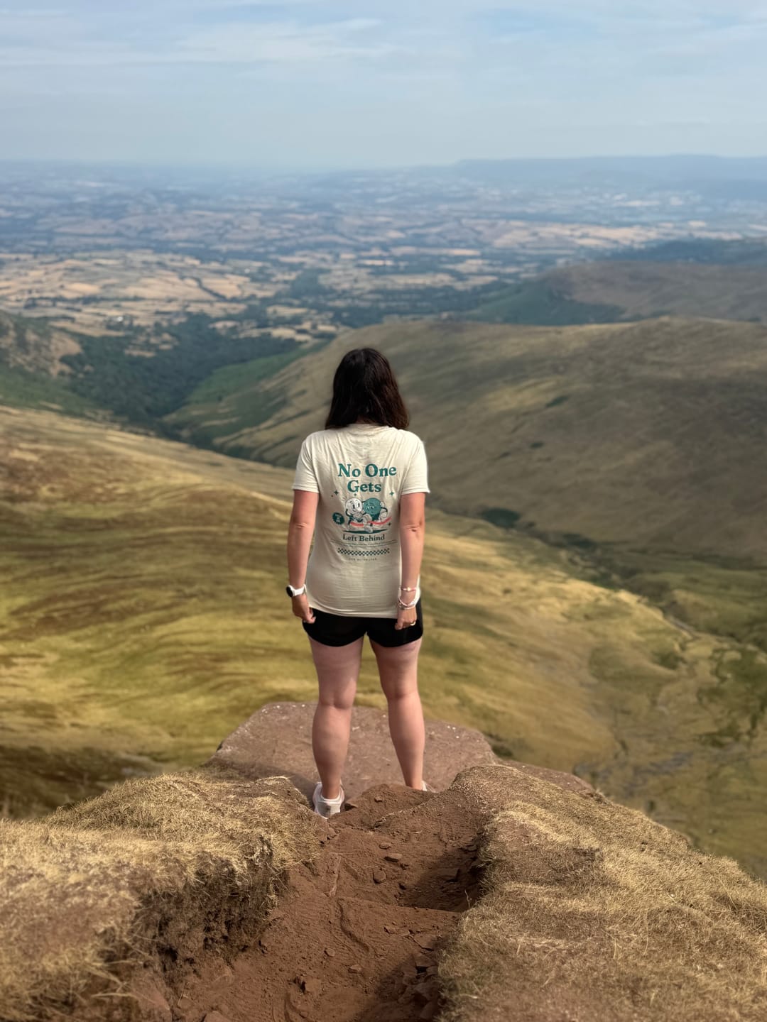 Customer photo review of No One Gets Left Behind Unisex Soft T-Shirt