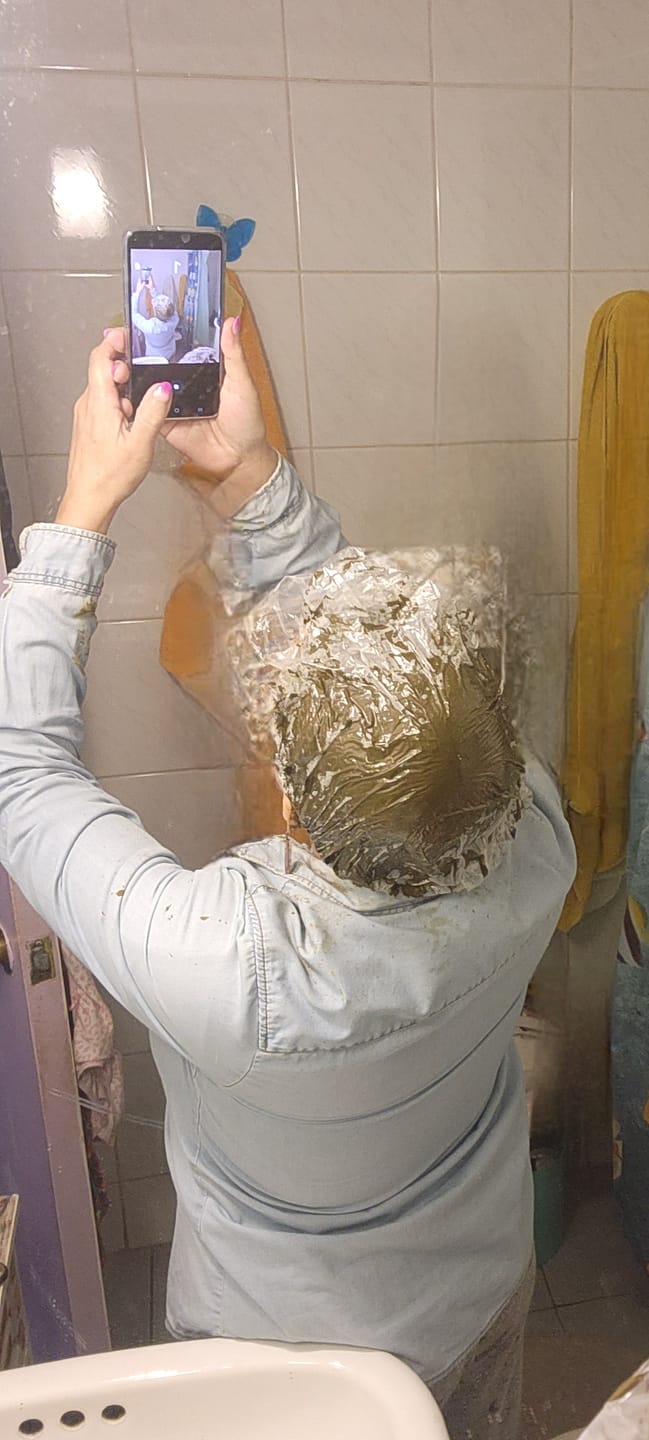 Customer photo review of Tinte 100% Natural - Castaño