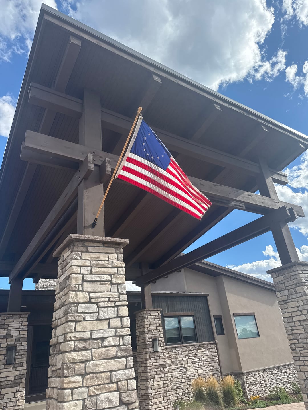 Customer photo review of 3' x 5' American Flag