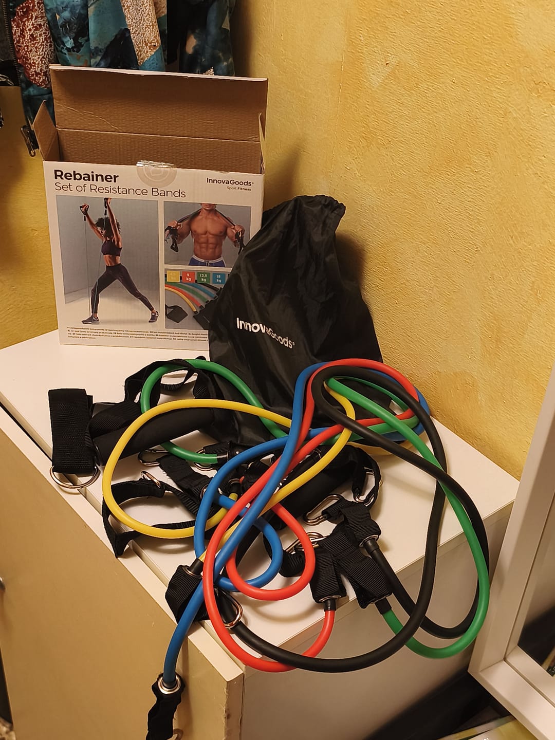 Customer photo review of Cuerdas elásticas de resistencia fitness
