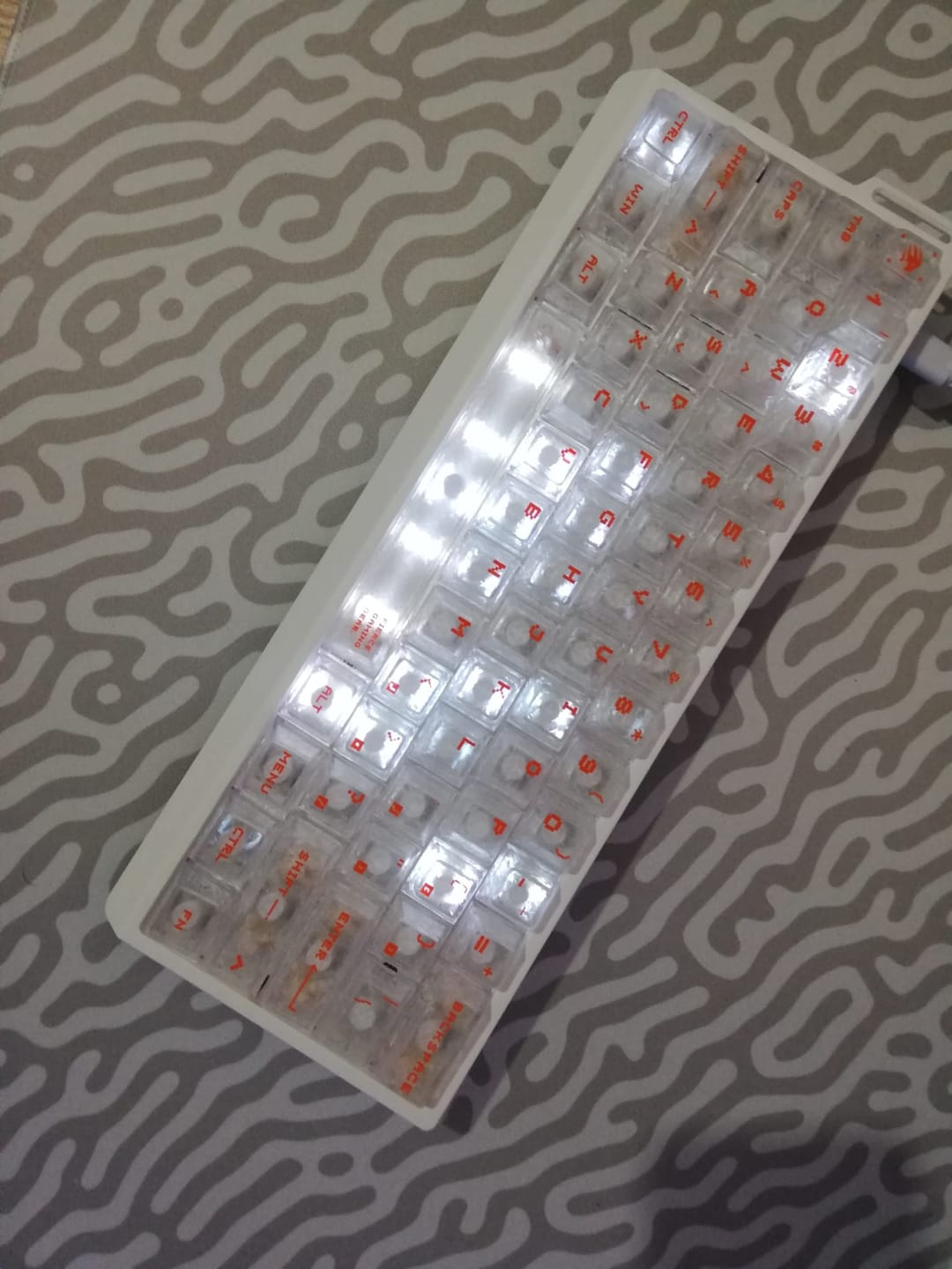 Customer photo review of FGG Madlions MAD60 HE V2 Klavye (Manyetik Switch / HE)