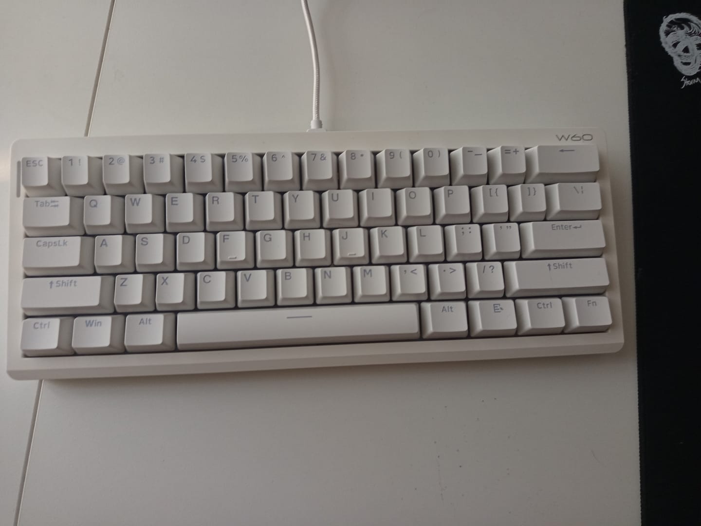 Customer photo review of Wraith W60 Klavye (Manyetik Switch / HE)