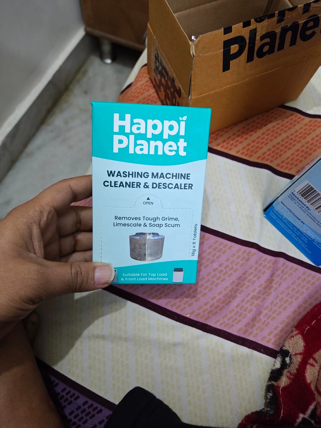 Customer photo review of Washing Machine Cleaner