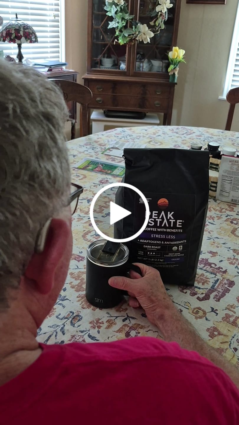 Customer video review of STRESS LESS ROC Dark Roast - 5lb