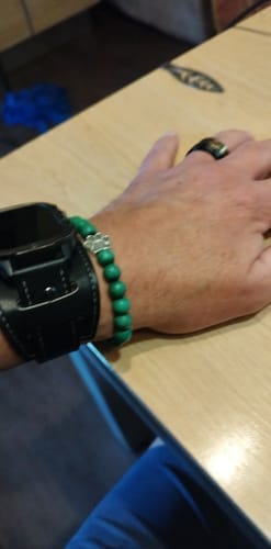 Customer photo review of Pulsera de Esperanza