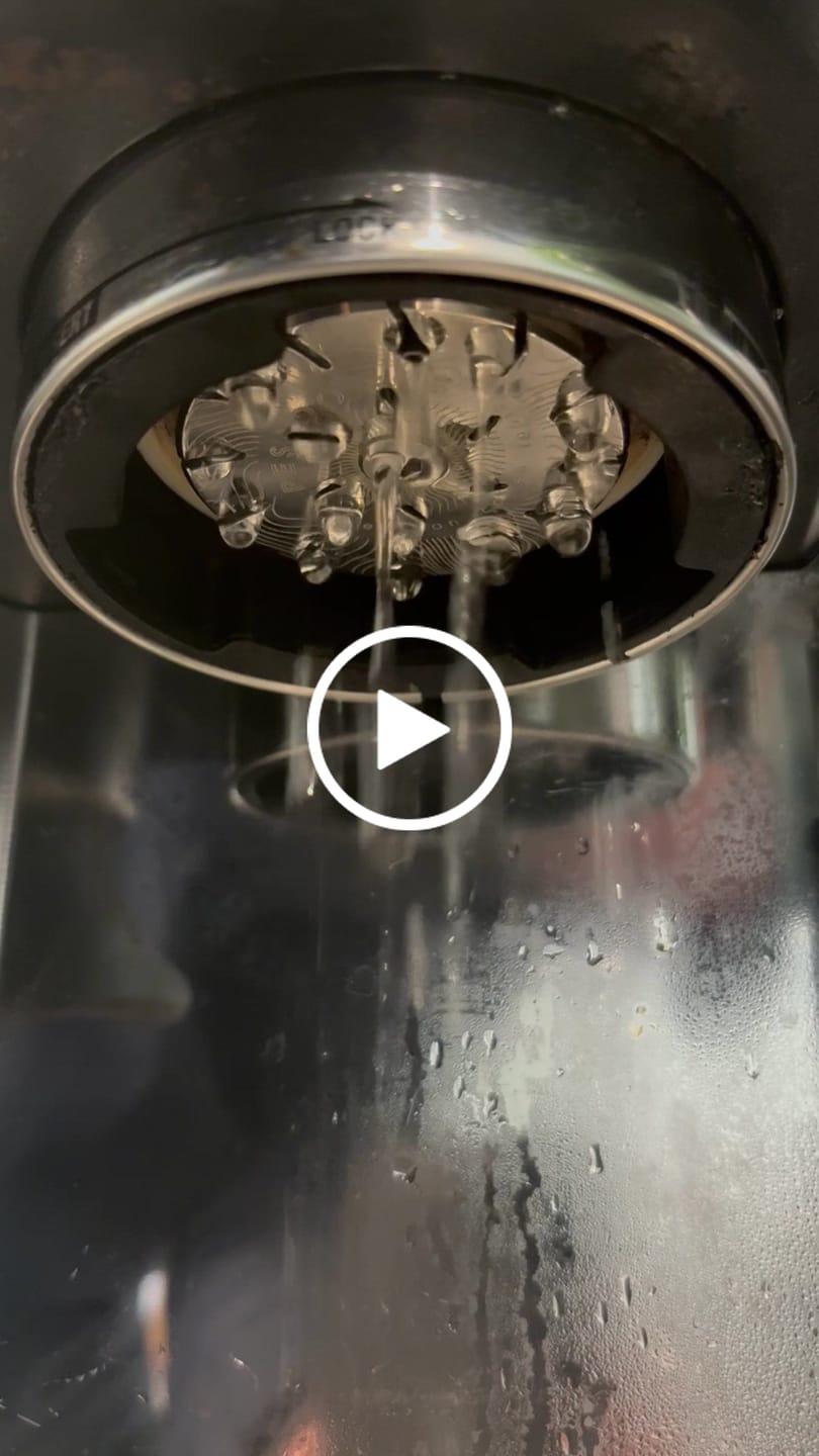 Customer video review of High Diffusion Espresso Shower Screen - Breville