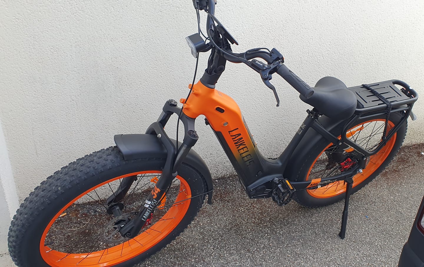 Customer photo review of Lankeleisi MG600 Plus 26" Fat Bike 960Wh All Terrain SUV E-Bike with Switchable Sensor 48V 20Ah Battery