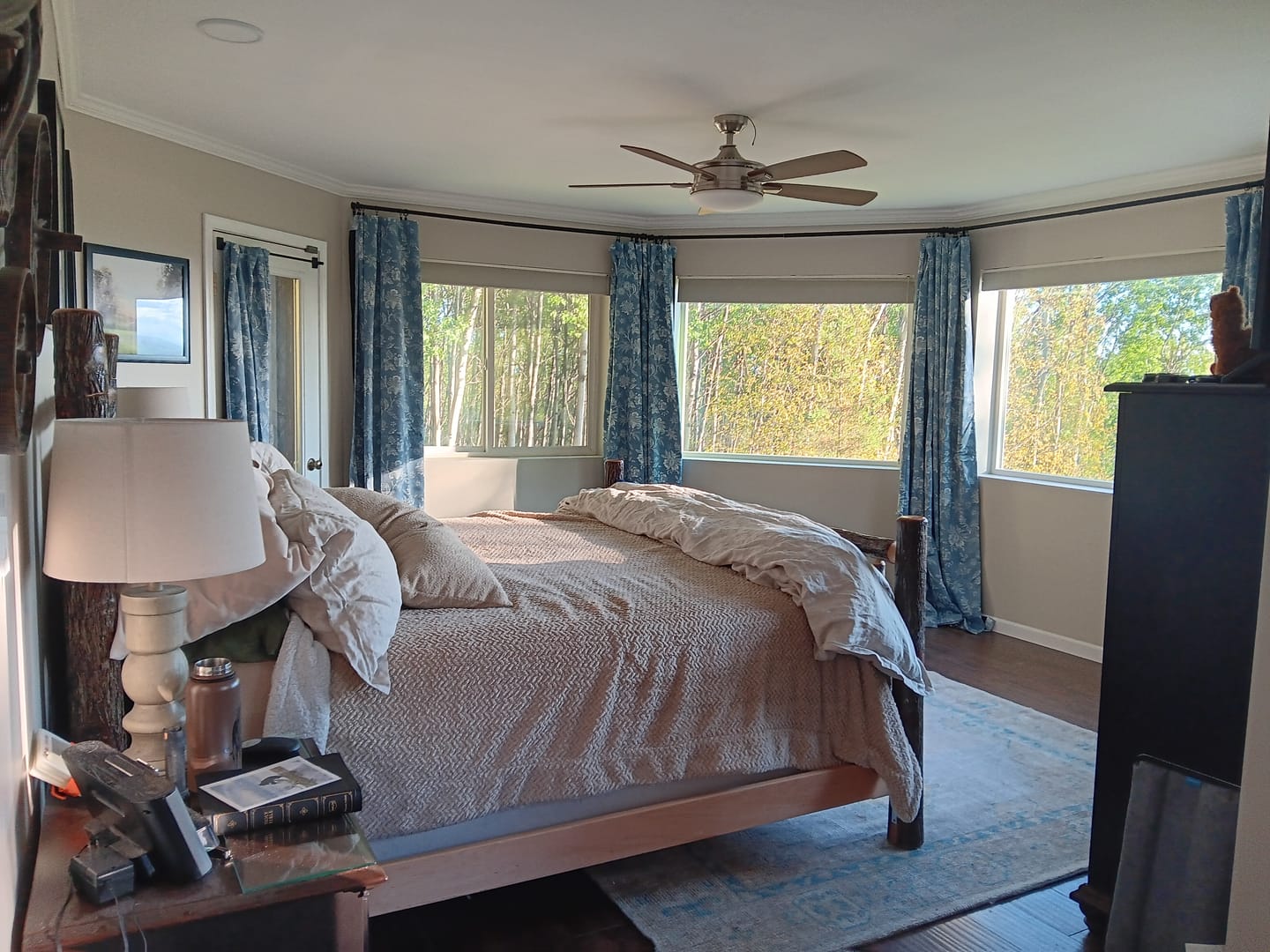 Customer photo review of Rosewood Toile Curtains (2 Panels)