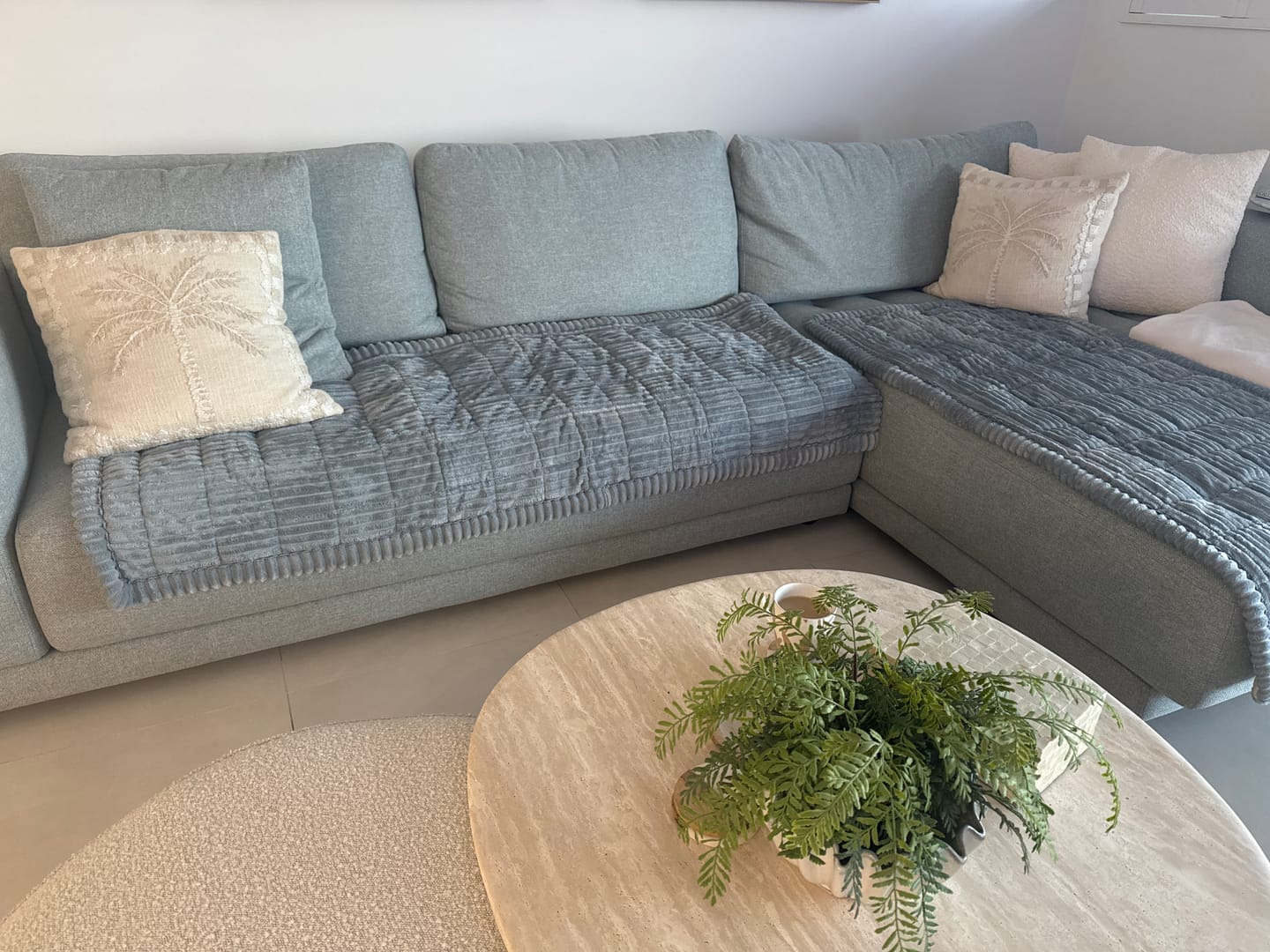 Customer photo review of Cosy Couch - Couch Cover