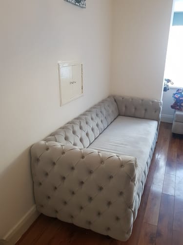 Customer photo review of Chesterfield Modern 2 Seater Sofa