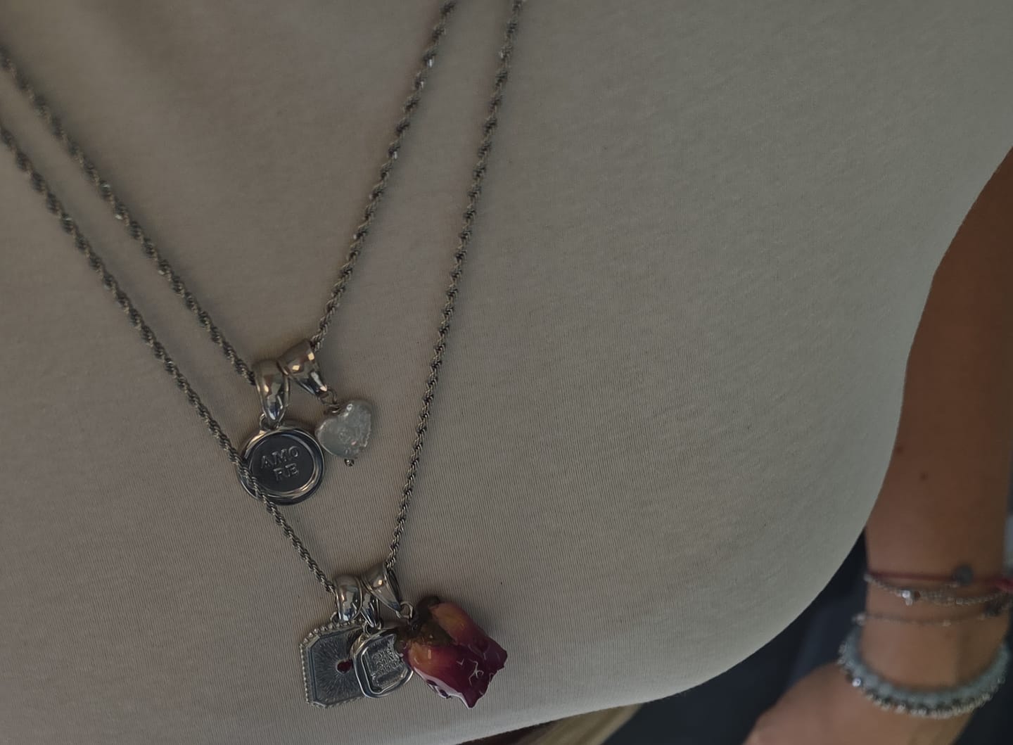 Customer photo review of SET COLLANE "AMORE & FOLLIA"