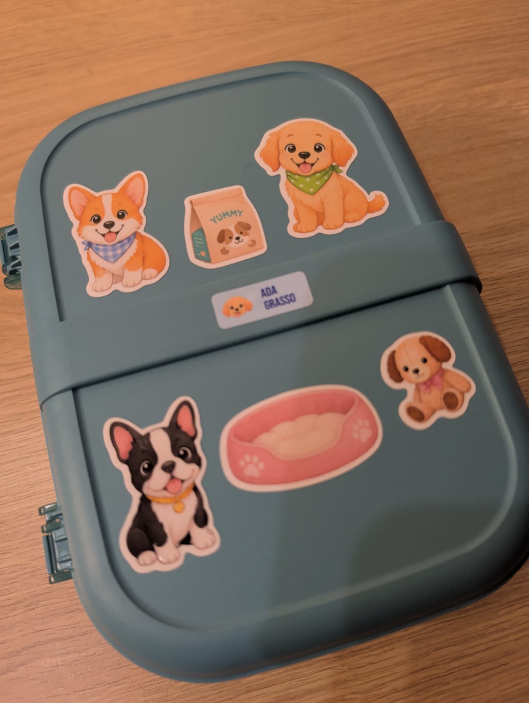 Customer photo review of Puppy – Clothes Name Label