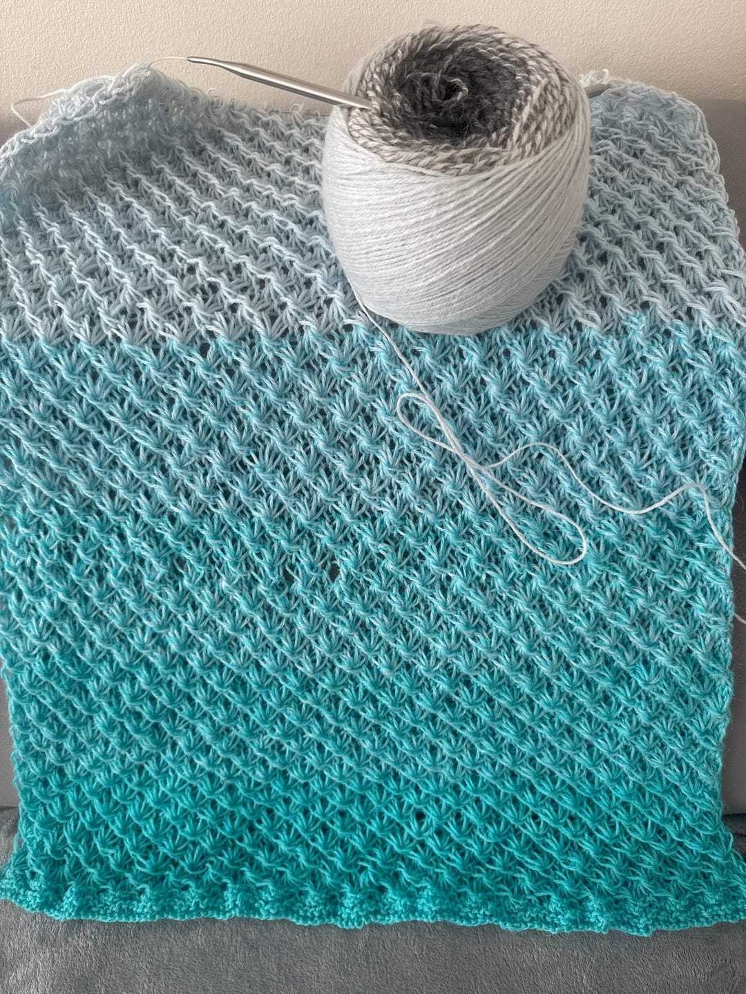 Customer photo review of YarnArt Flowers Alpaca