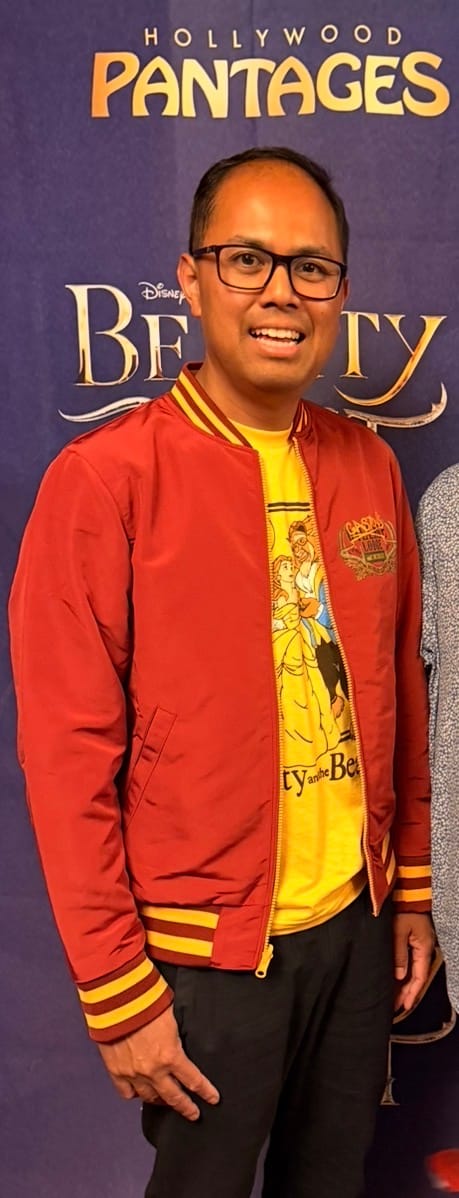 Customer photo review of Disney "Gaston's Lodge" – Reversible Bomber Jacket
