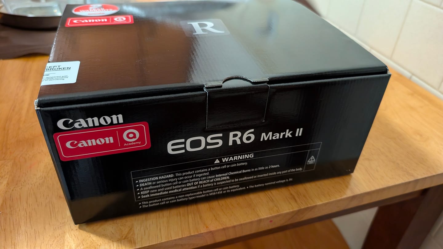 Customer photo review of Canon EOS R6 Mark II (Body only) - BRAND NEW (Sealed)