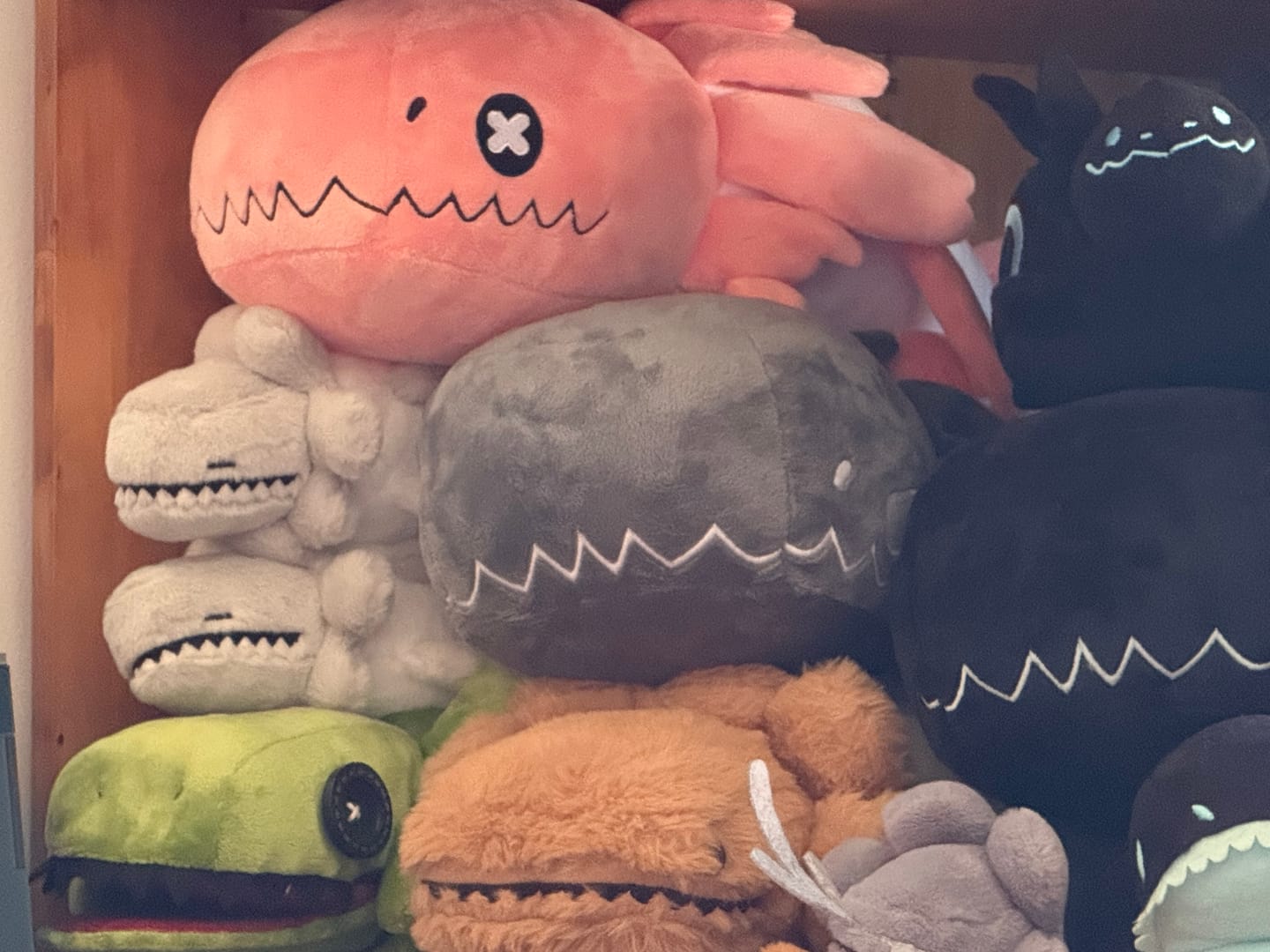 Customer photo review of Rain World - Strawberry Lizard Plush
