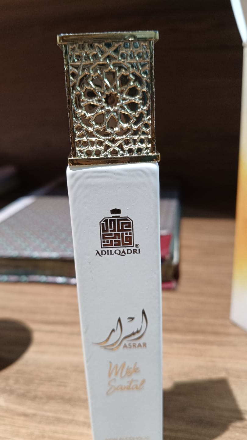 Customer photo review of Asrar Misk Santal Non Alcoholic Perfume Spray 50ml