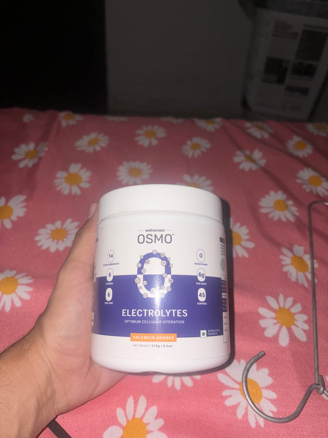 Customer photo review of OSMO Electrolyte Jar Duo – Valencia Orange (45 Servings) + Lemon & Lime (45 Servings)
