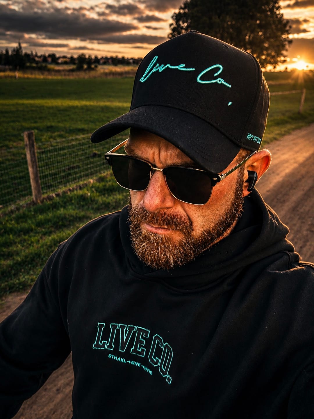 Customer photo review of CLASSIC FIT Tiffany Signature Series A-Frame Snapback