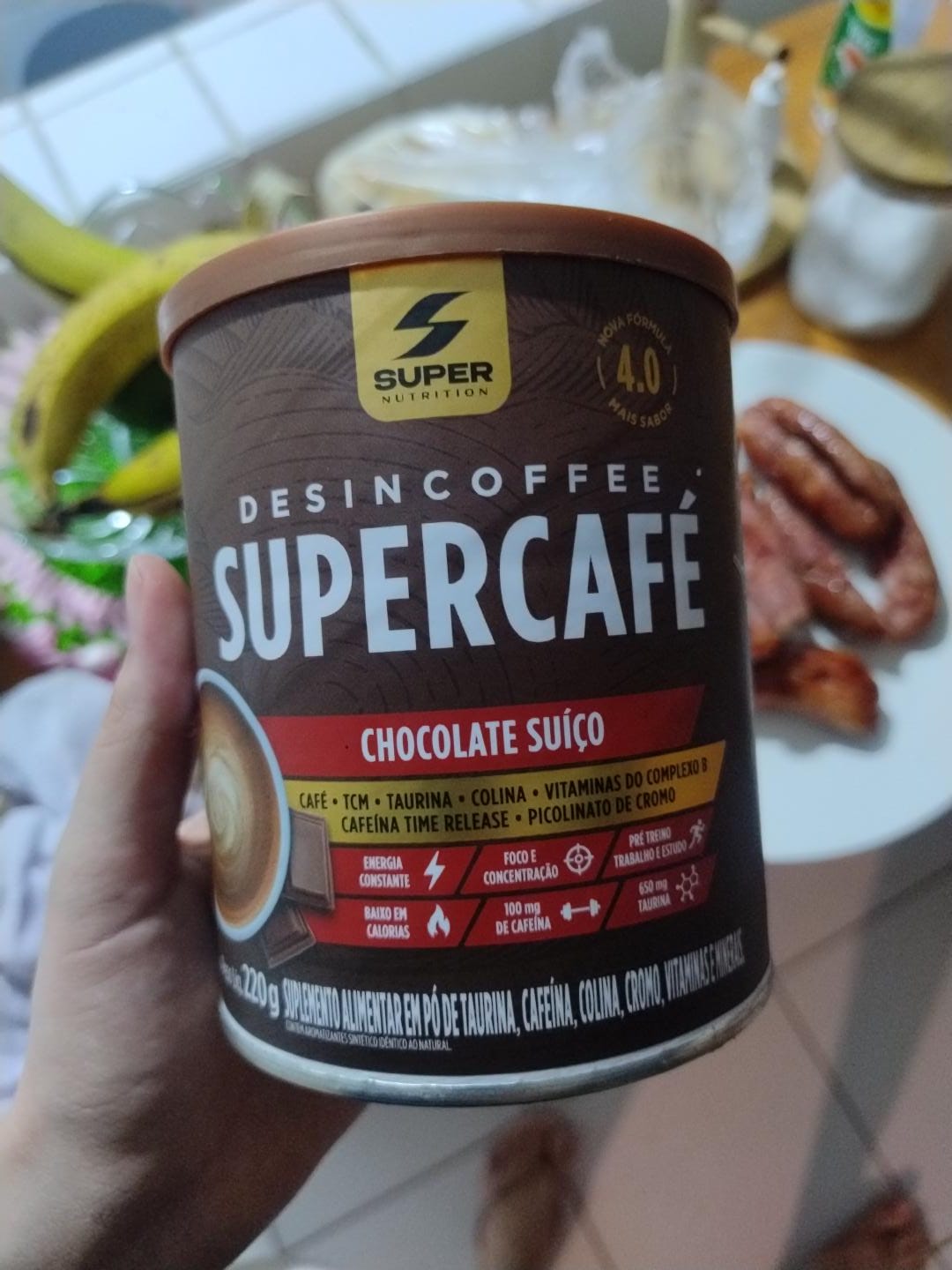 Customer photo review of Supercafé Chocolate Suíço
