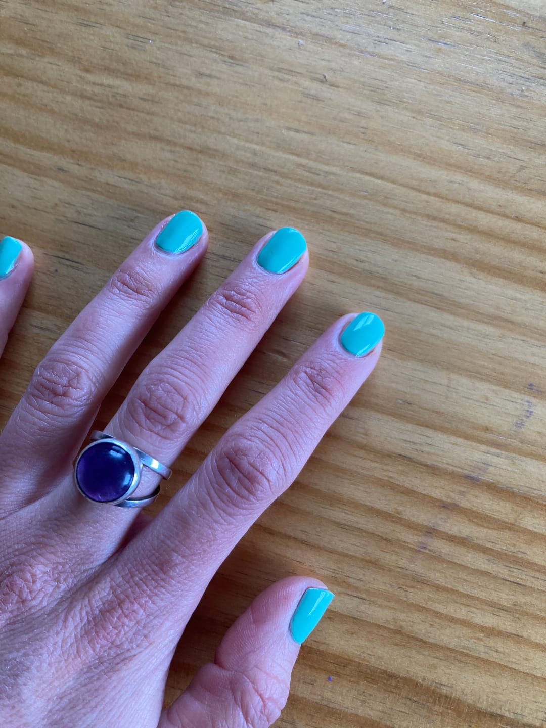 Customer photo review of Esmalte de Uñas 660 Aquamarine