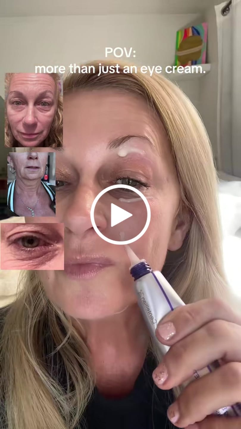 Customer video review of 360º Shot PDRN lifting Eye cream 30ml