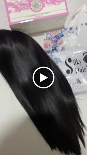 Customer video review of Vietnamese Super Double Drawn Bone Straight Doner Natural Bundles