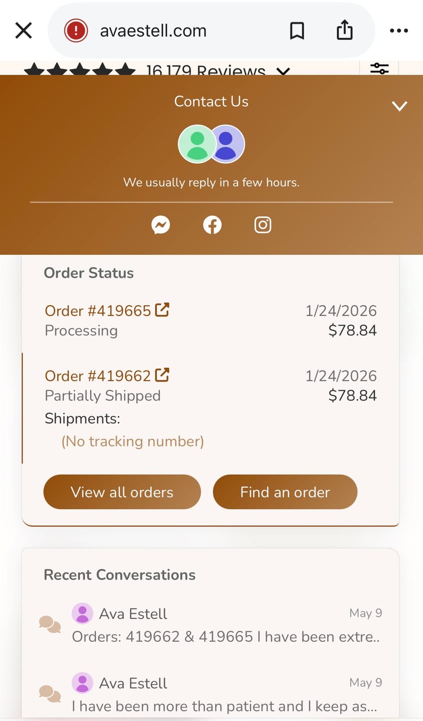 Customer photo review of Ava+ Membership