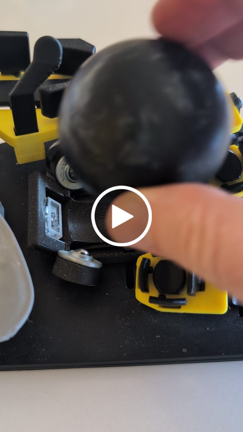 Customer video review of BOSCH REXROTH R053010810 KU-B8 -OFK Ball Transfer Units - 12.6 mm OD, 11.2 mm Width