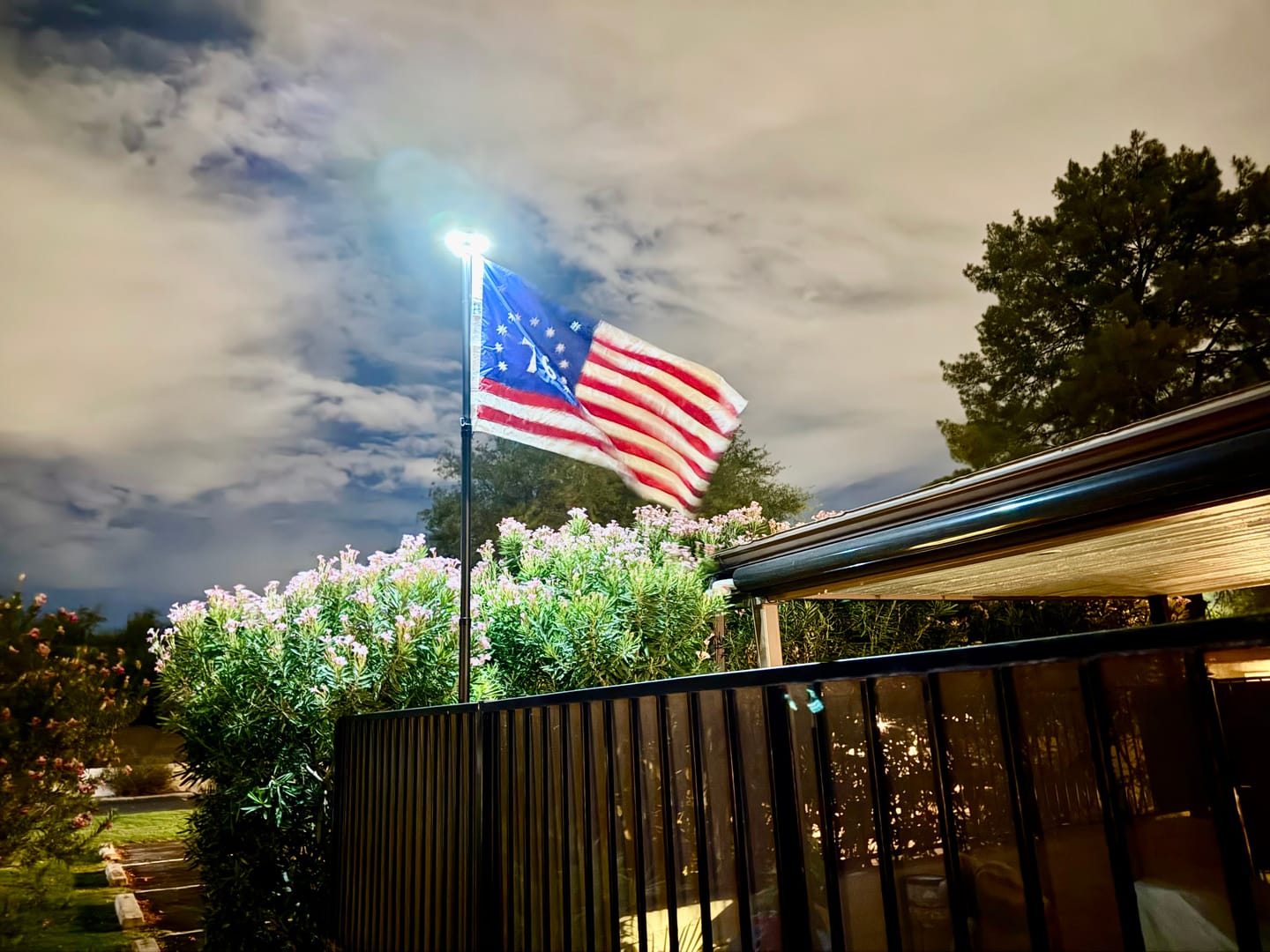 Customer photo review of 3' x 5' Bennington Flag