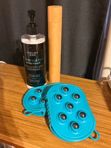 Customer photo review of 500ml Lymphatic Cream