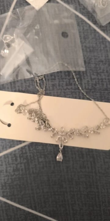 Customer photo review of Moonlit Grace Jewelry Set