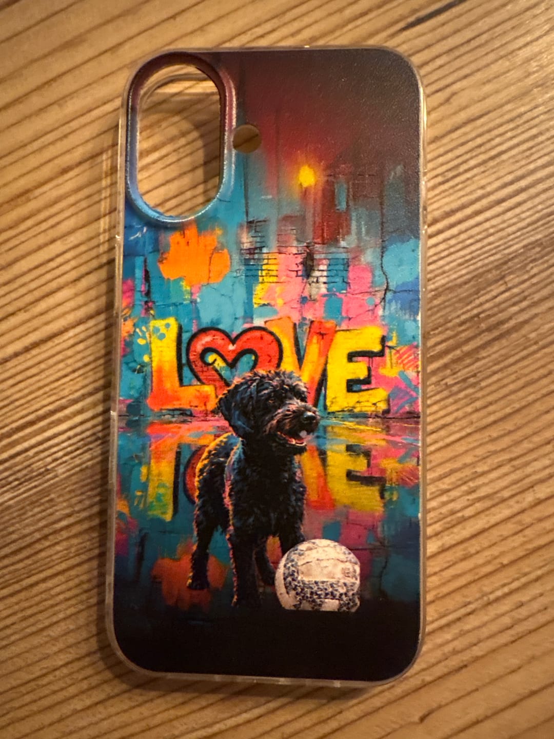 Customer photo review of Personalisierte Handyhülle - Streetart