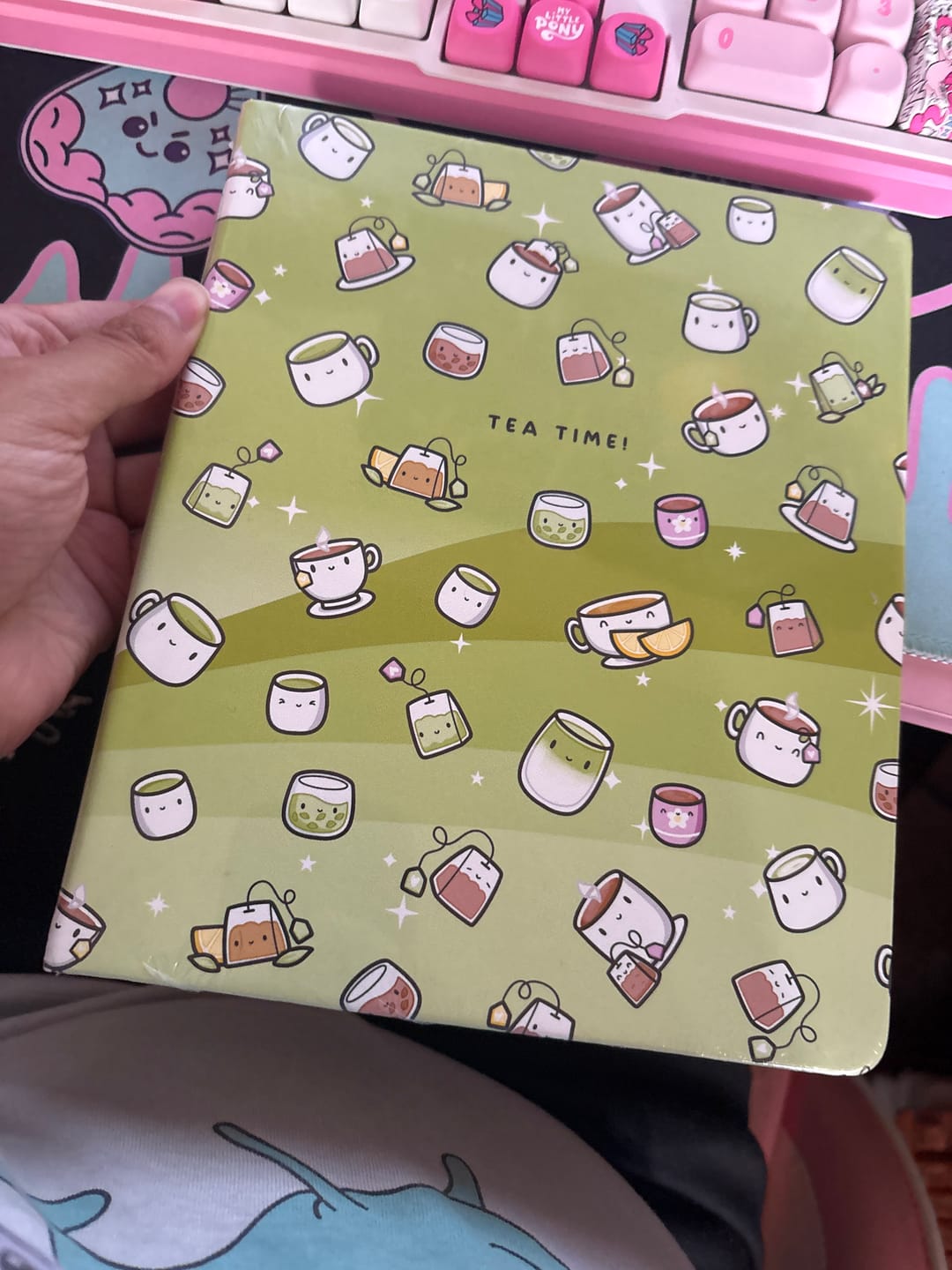 Customer photo review of Tea Time - A5 Wide Yearly Planner