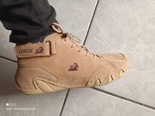Customer photo review of BevelRidge™ Genuine Leather Comfort Boots