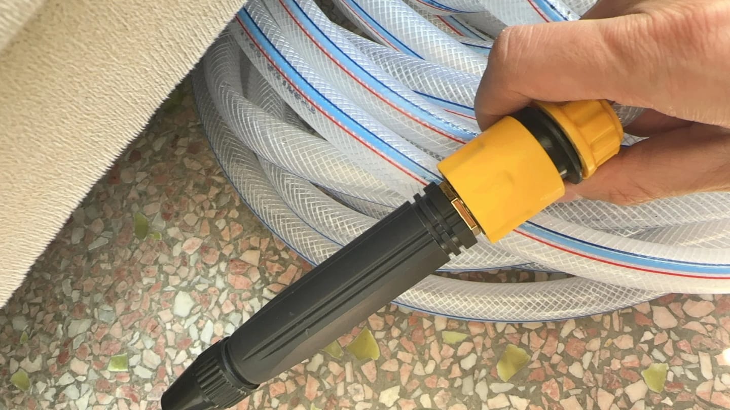 Customer photo review of Boquilla Para Manguera Ajustable | Limpieza y Riego