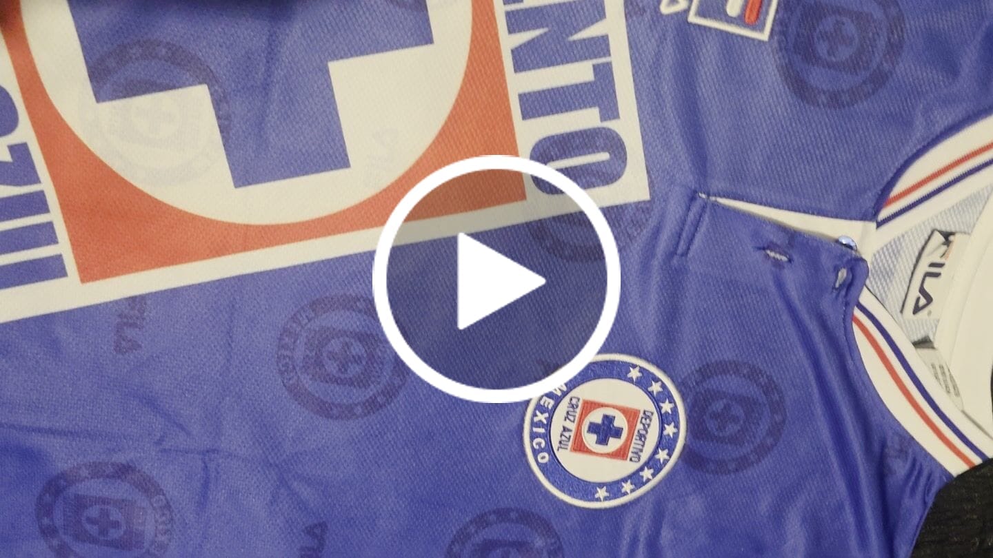 Customer video review of Cruz Azul 1998/99 Local