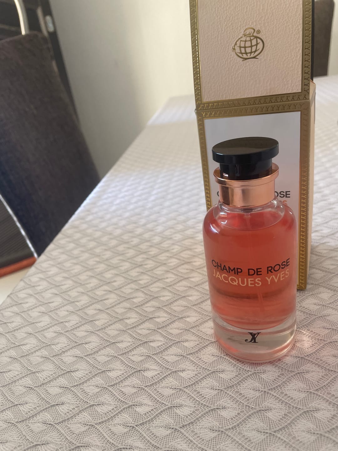 Customer photo review of Champ De Rose Jacques Yves EDP perfume 100ml