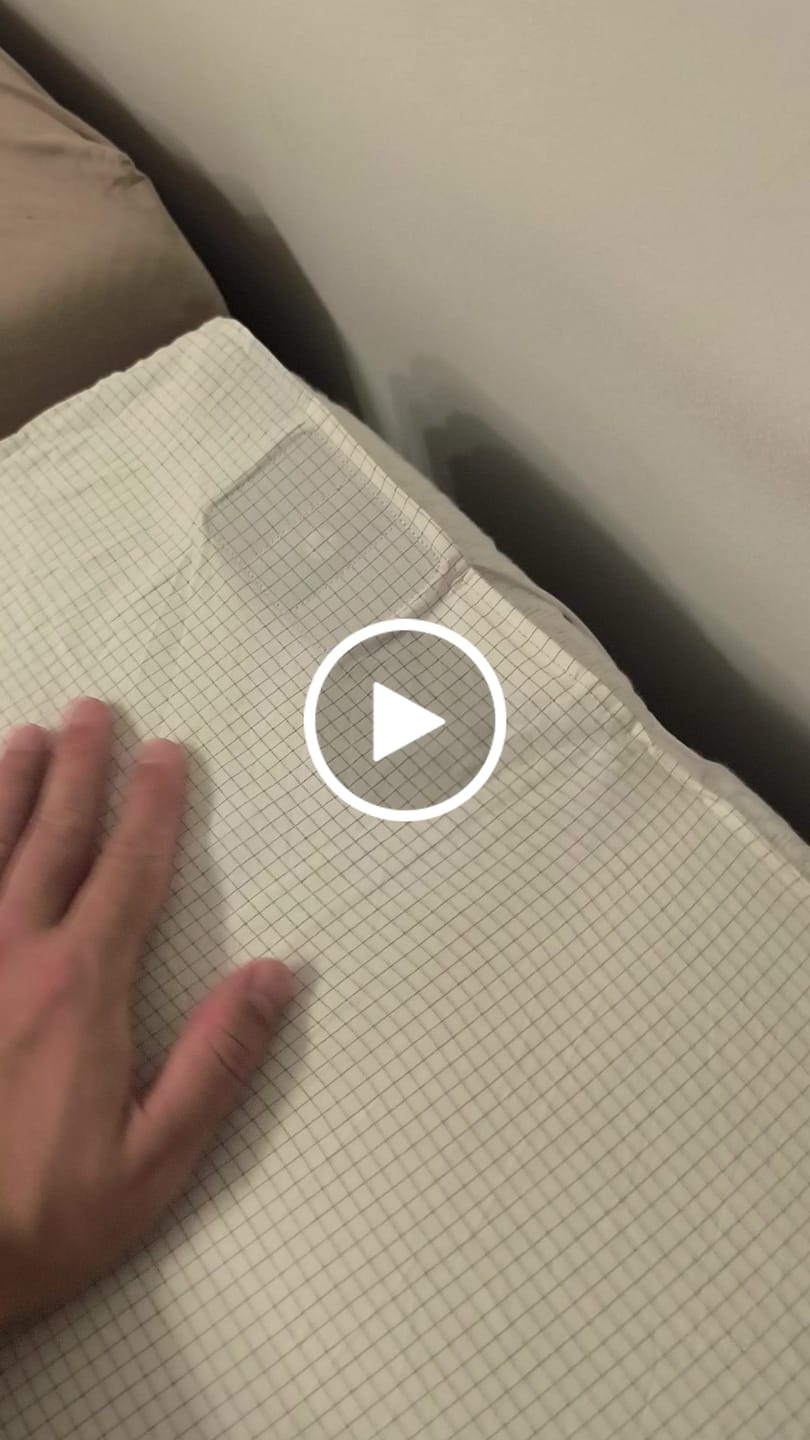 Customer video review of Erdungs-Bettlaken | Standard